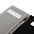 Miniatyrbillede 2 af 2: Moberg Samsung Galaxy S6 Edge Læder Kortholder Etui - Blå Sommerfugl Blue