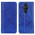 Pikkukuva 1 / 2: Aito nahkakotelo magneettisuljuksella Sony Xperia Pro-I - Sininen Blue