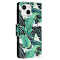 Miniatyrbillede 2 af 6: Wonderland iPhone 14 flip etui - Vejbredsblad Green