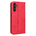 Miniatyrbillede 2 af 2: Bofink Vintage Samsung Galaxy A14 Læder Etui - Rød Red