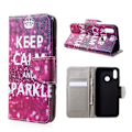 Pikkukuva 1 / 2: Huawei P20 Lite persoonallinen suojakotelo - Kimalla Multicolor