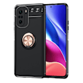 Pikkukuva 1 / 2: Ringo Xiaomi Mi 11i / Xiaomi Redmi K40 Pro Plus / Xiaomi Redmi K40 Pro / Xiaomi Redmi K40 / Xiaomi Poco F3 suojakotelo - Musta / Ruusukulta Black