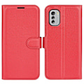 Miniatyrbillede 1 af 2: Klassisk Nokia G60 Flip Etui - Rød Red