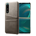 Pikkukuva 1 / 2: Dual Card Suojakotelo Sony Xperia 5 III - Harmaa Silver grey