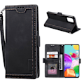 Miniatyrbillede 1 af 2: Surburbian Samsung Galaxy A41 flip etui - Sort Black