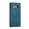 Miniatyrbillede 2 af 2: CASEME Samsung Galaxy S10e auto-absorberet læder flip etui - Blå Blue