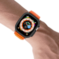 Miniatyrbillede 2 af 2: Apple Watch Ultra cover i slikfarve - Sort Black