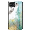 Miniatyrbilde 1 av 2: Fantasy Marble Samsung Galaxy M53 5G deksel - Flygende Due-Marmor Multicolor