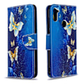 Pikkukuva 2 / 2: Wonderland Samsung Galaxy A11 / M11 etui - Kulta Perhonen Multicolor