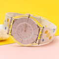 Pikkukuva 5 / 6: 16mm Universal söpö silikoni ranneke - Sininen / Keltainen Multicolor