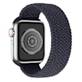 Pikkukuva 1 / 6: Apple Watch Series 8 (41mm) joustava kudottu kellonhihna - Charcoal / Koko: Xl Black