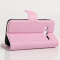 Miniatyrbillede 2 af 2: Mankell Alcatel OneTouch Pixi 4 (4) læder-etui med kortholder - Pink Pink