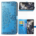 Miniatyrbillede 1 af 2: mandala OnePlus Nord flip etui - blå Blue