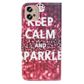 Miniatyrbillede 2 af 2: Wonderland Motorola Moto G32 Flip Etui - Keep Calm og Sparkle Red