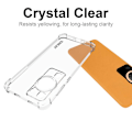 Miniatyrbild 3 av 6: ENKAY genomskinligt droppsäkert fodral för Huawei P60 Transparent