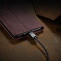 Pikkukuva 6 / 6: CaseMe Samsung Galaxy S21 Ultra Vintage Case - Viininpunainen Red