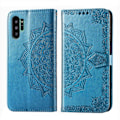 Pikkukuva 1 / 2: Mandala Samsung Galaxy Note 10 Pro Flip kotelot - Sininen Blue