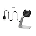 Pikkukuva 6 / 6: Fitbit Versa Lite / Versa lataus telakka - Harmaa Silver grey