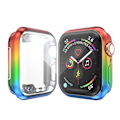 Miniatyrbillede 1 af 2: Apple Watch Series 5 40mm cool farve splice etui - Rød / Gul / Grøn / Blå Multicolor