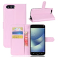 Miniatyrbild 1 av 2: ASUS Zenfone 4 Max 5.5 (ZC554KL) Fodral i läder - Ljus rosa Rosa