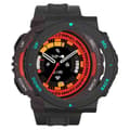 Huami Amazfit Active Edge A2212 bump resistant Frame Half Cover Smart Watch Bumper Case - Black / Blue Svart