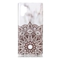 Pikkukuva 2 / 2: Marble Samsung Galaxy Note 10 Pro kuoret - Harmaa heimojen marmori Silver grey
