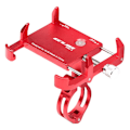 Miniatyrbillede 1 af 2: GUB PRO3 cykelholder til cykelstyr - Rød Red
