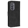 Pikkukuva 2 / 2: Moderni Nahkalaukku For Motorola Moto Edge 2022 - Musta Black
