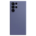 Miniatyrbild 1 av 2: Avfasat gummerat droppskydd för Samsung Galaxy S23 Ultra - Grå Blå Blå