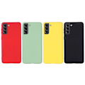 Pikkukuva 2 / 2: Matta nestesilikoninen kuori Samsung Galaxy S22 Plus - Punainen Red