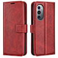 Miniatyrbillede 1 af 2: Læderetui med Pung til Motorola Edge 30 Pro / Edge X30 - Rød Red