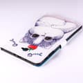 Miniatyrbilde 2 av 2: Samsung Galaxy Tab A 10.1 (2016) etui av lær /m kortholder - Søt katt Multicolor
