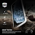 Miniatyrbild 2 av 2: VRS Design Damda Glide Shield för iPhone 11 Pro Max - Vitrosa - Blå Blå