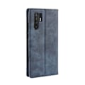 Miniatyrbillede 2 af 2: Huawei P30 Pro vintage stil læder flip etui - Blå Blue