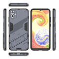 Miniatyrbild 3 av 6: Stöttåligt Samsung Galaxy A04e hybridskal - Blå Blå