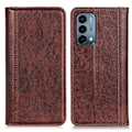 Pikkukuva 1 / 2: Aito nahkakotelo magneettisuljuksella OnePlus Nord N200 5G - Ruskea Brown