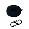 Miniatyrbillede 1 af 4: Realme Buds T100 silikoneetui med spænde - Sort Black