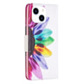 Miniatyrbillede 2 af 2: Wonderland iPhone 14 flip etui - Solsikke Multicolor