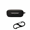 Miniatyrbillede 1 af 2: Huawei FreeBuds SE silikoneetui med spænde - Sort Black