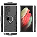 Miniatyrbillede 2 af 2: Ring Guard etui - Samsung Galaxy S23 Ultra - Sort Black