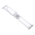 Miniatyrbillede 2 af 2: Apple Watch 42mm blød silikone urrem - Grå Silver grey
