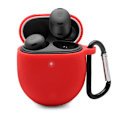 Pikkukuva 1 / 6: Google Pixel Buds Pro silikonikotelo soljella - Punainen Red