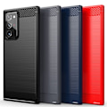 Pikkukuva 2 / 2: Carbon Flex Suojakotelo Samsung Galaxy Note 20 Ultra 5G / 20 Ultra - Musta Black