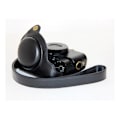 Miniatyrbillede 1 af 2: Sony DSC-RX100 Mark III IV M3 M4 PU læder beskyttende etui - Sort Black