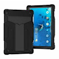Miniatyrbillede 1 af 2: Lenovo Tab M10 silikone-hybrid-etui - Helt Sort Black