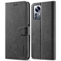 Miniatyrbillede 1 af 2: LC.IMEEKE Xiaomi 12X / Xiaomi 12 flip etui - Sort Black