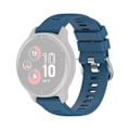 Miniatyrbillede 1 af 2: Garmin Forerunner 255S / 255S Music / Venu 2S silikone urrem - Mørkeblå Blue