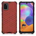 Pikkukuva 1 / 2: Bofink Honeycomb Samsung Galaxy A31 kotelot - Punainen Red