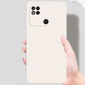 Miniatyrbild 5 av 5: Avfasat gummerat anti-droppskydd för Xiaomi Redmi 10A - Orange Orange