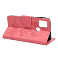 Miniatyrbillede 2 af 2: Butterfly Samsung Galaxy A21s Etui - Lyserød Pink